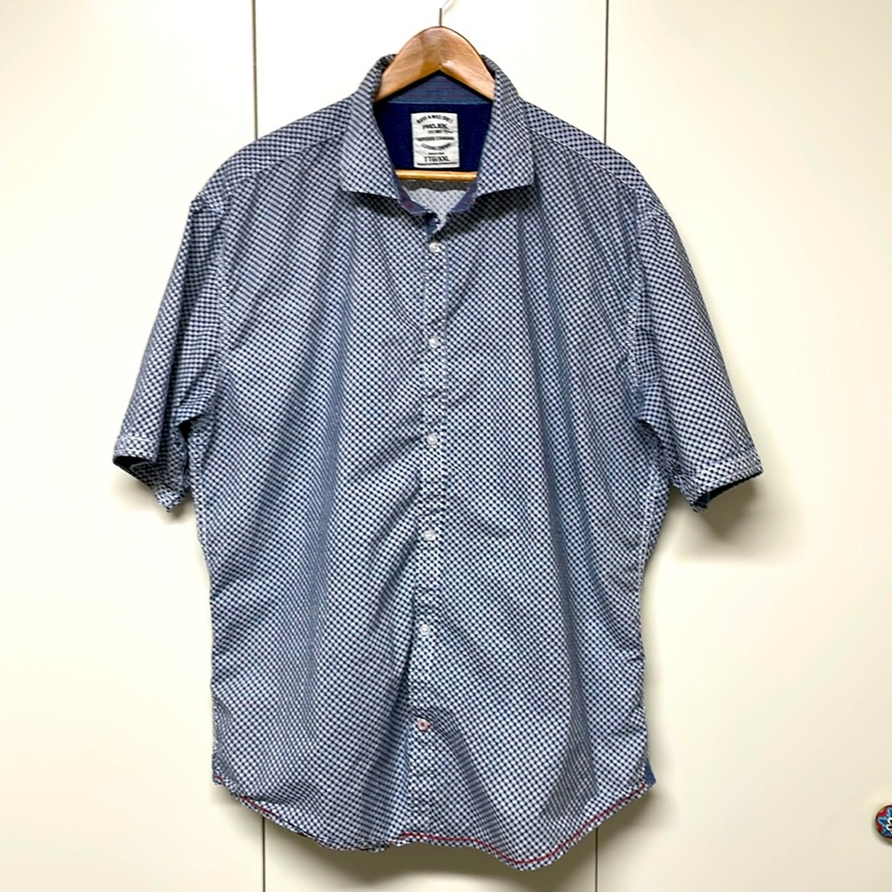 Projek Raw Print Button Down
